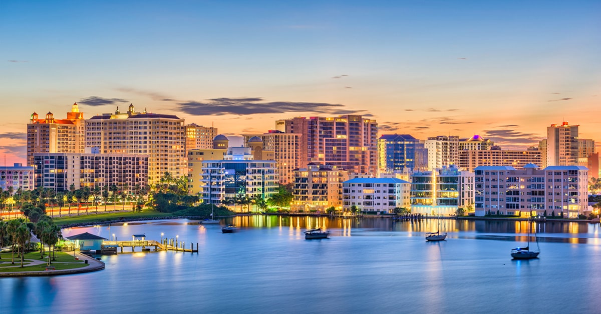 Downtown Sarasota Cityscape